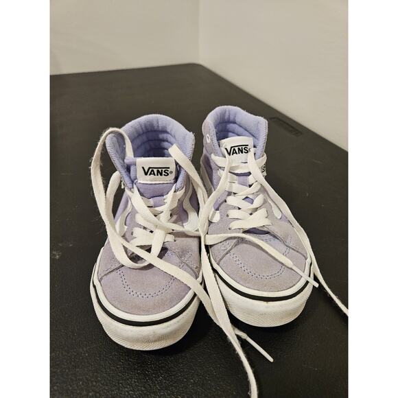 Purple High Top Van's Missy Size 11, Great Condition, Lavender Color - Picture 6 of 6